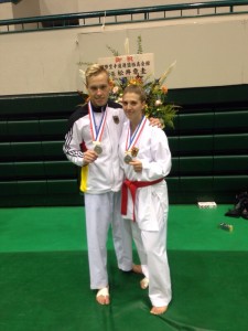 Unsere Vize-Weltmeister Felix und Selke